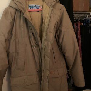 Pacific Trails Great Outdoors hooded puffer jacket/coat, size Small
